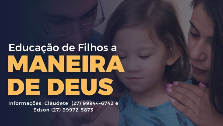 Educação de Filhos a maneira de Deus